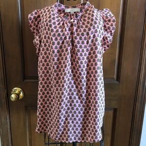 Pink Floral Loft Top